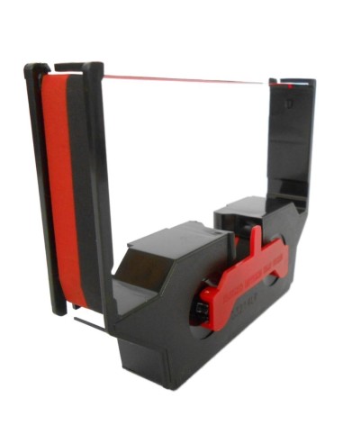 5XFarbband- schwarz/rot- für Brother PD 1205- Gruppe 520 -Farbbandfabrik Orig...