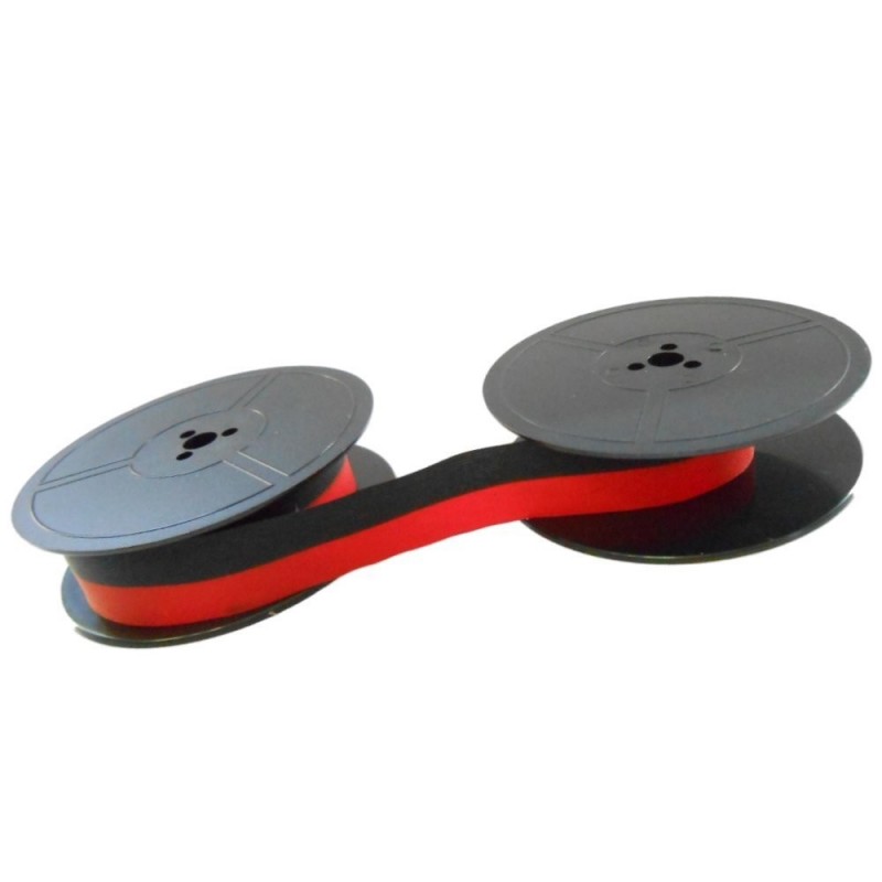 Farbband- schwarz/rot -für Olivetti AL Twin Spool - Farbbandfabrik Original