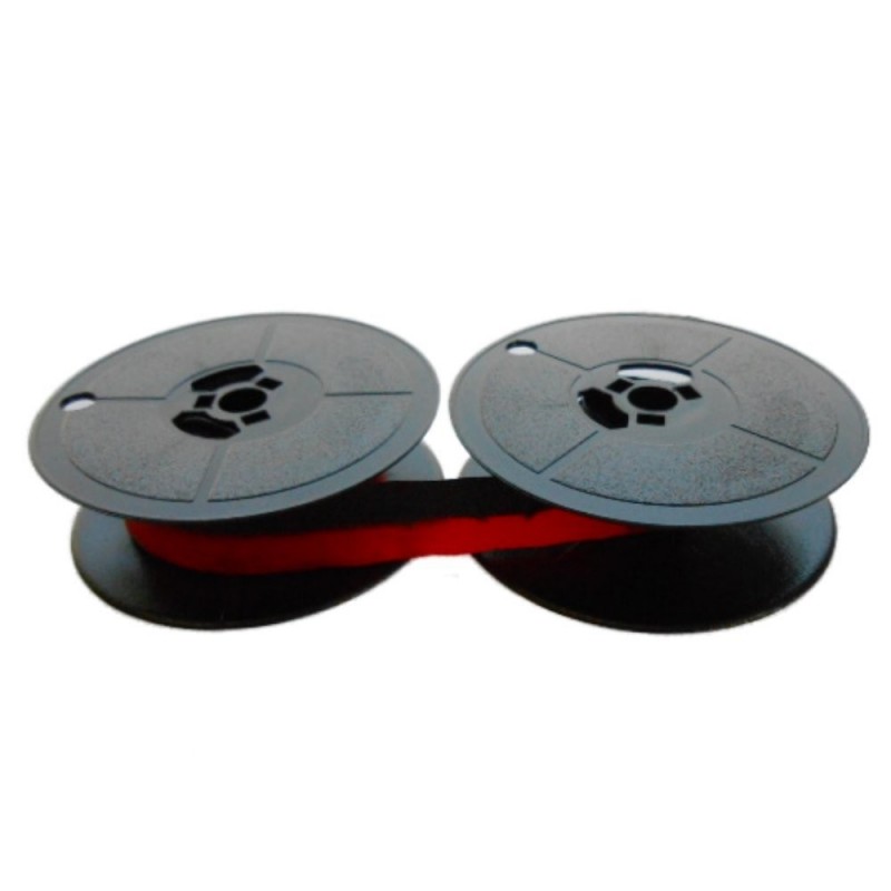 Farbband- schwarz/rot -für Olivetti Telex- Gr.8 Farbbandfabrik Original