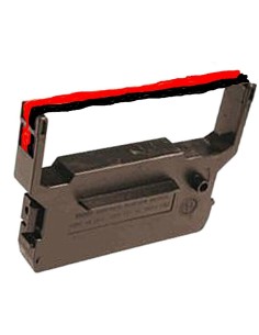 Farbband-schwarz/rot - für Citizen DP 614 --Farbbandfabrik Original