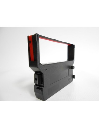 Farbband-schwarz/rot - kompatibel mit Omron ECR 22 -Farbbandfabrik Original