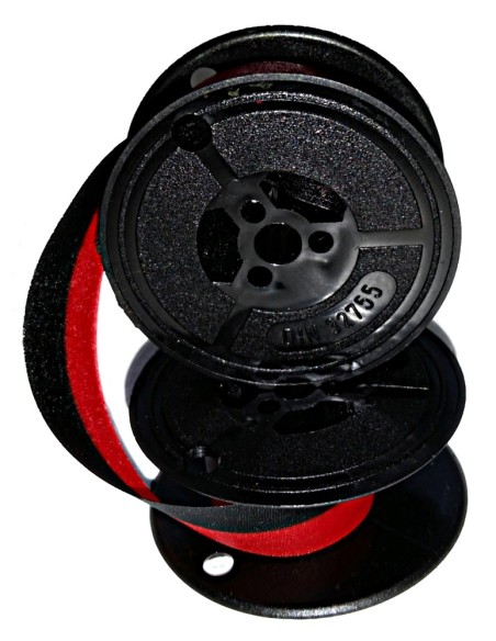 Farbband - schwarz/rot - kompatibel mit Olympia Carina 2- Gr.5 -Farbbandfabrik Original